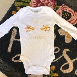 Handmade onesie-cuban